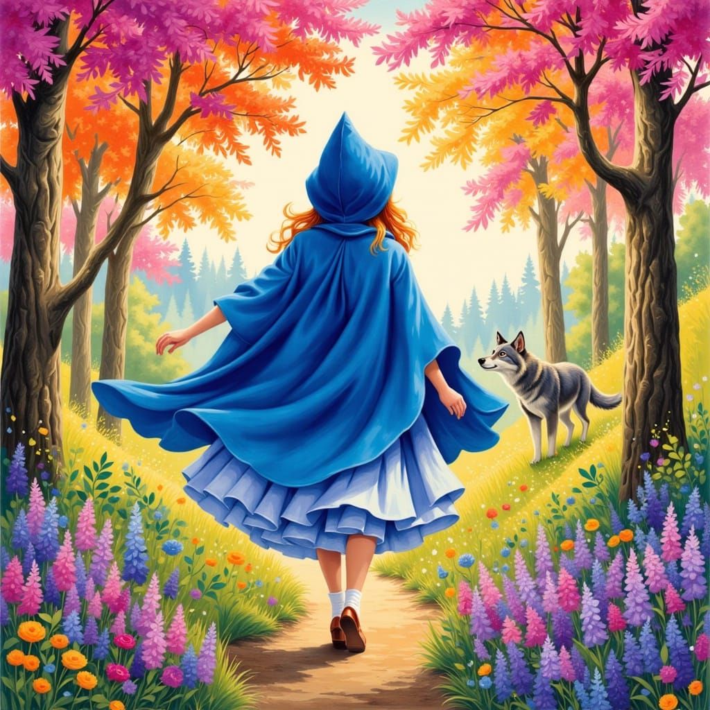 Little Blue Riding Hood