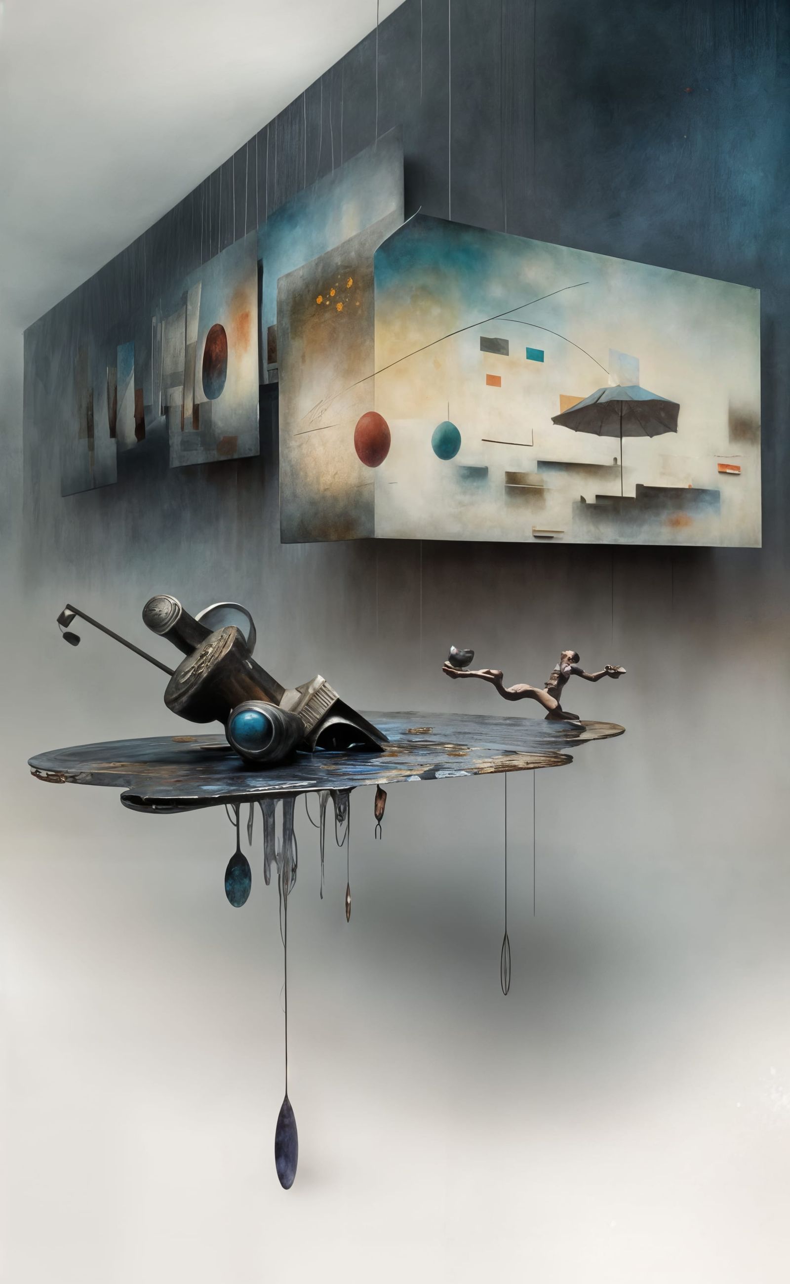 Bizarre Magical Realism in Hyperrealistic 8k Octane Render