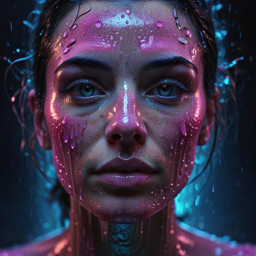 "A hyper-realistic close-up portrait of the previous referen...