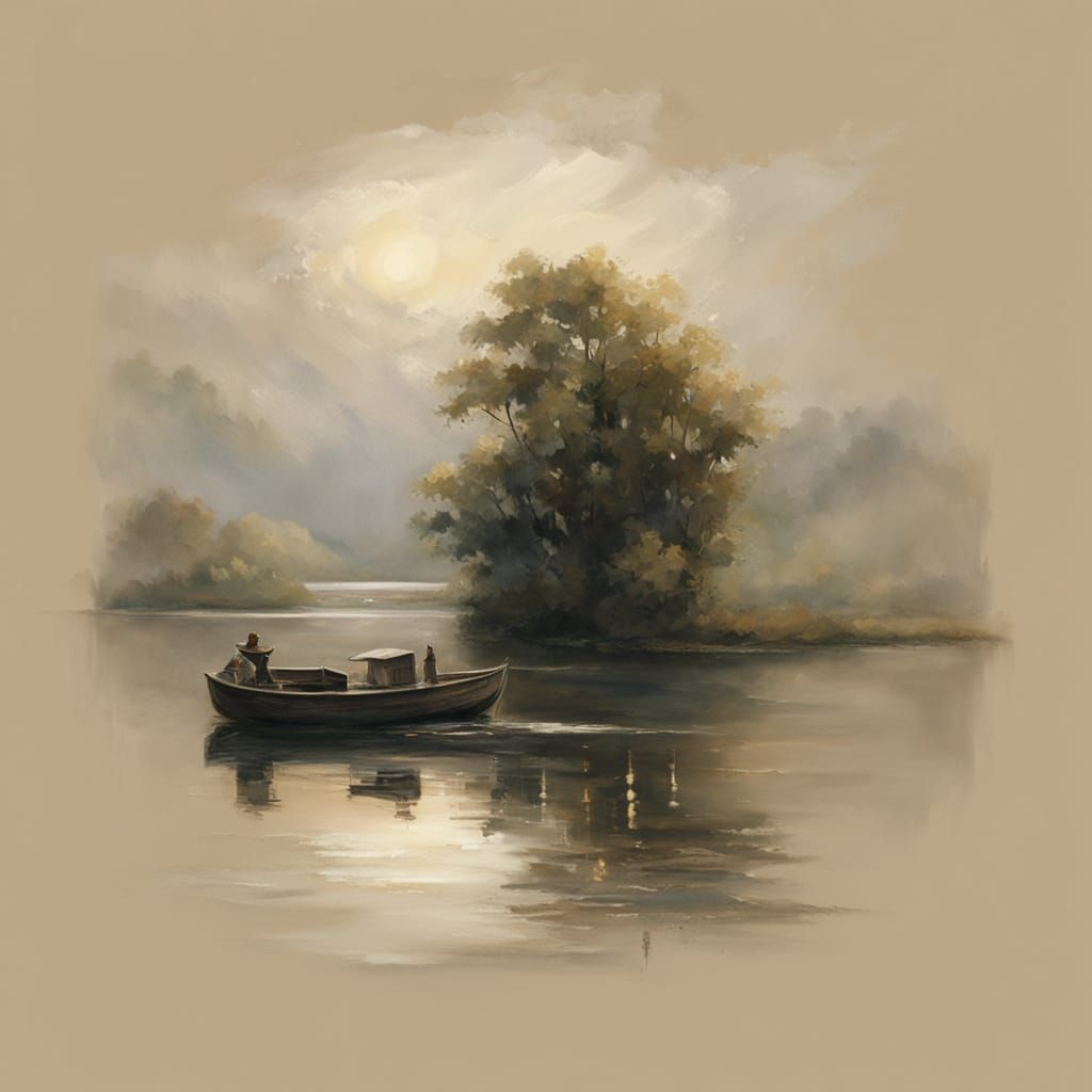 Serene Schilfgras Landscape in Warm Golden Light