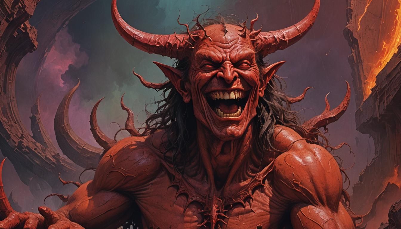 Satan Laughing: A Dark Fantasy Masterpiece