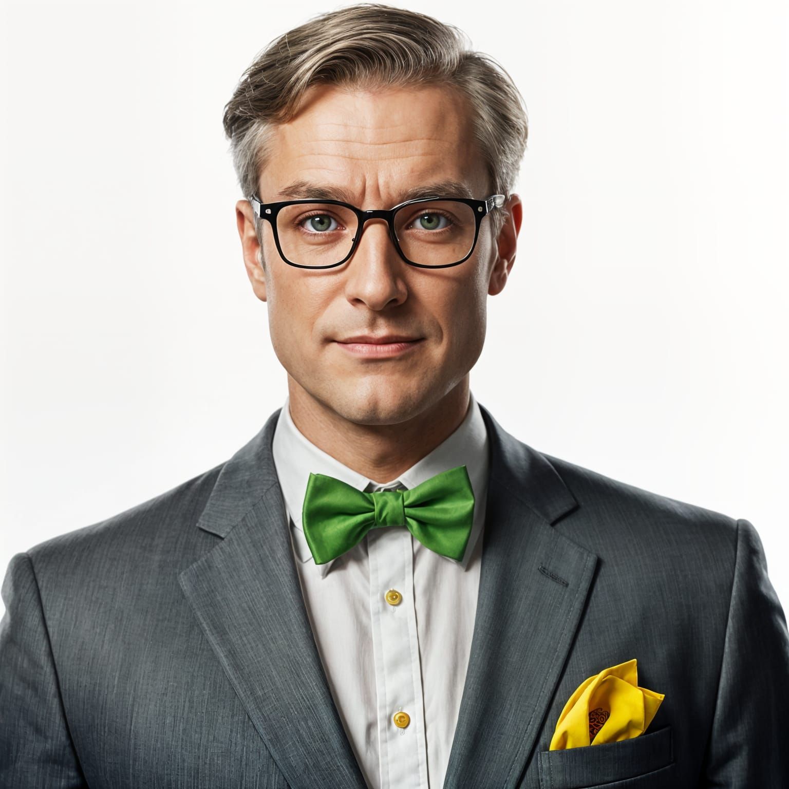 Elegant AI Teacher in 3D Animated Style