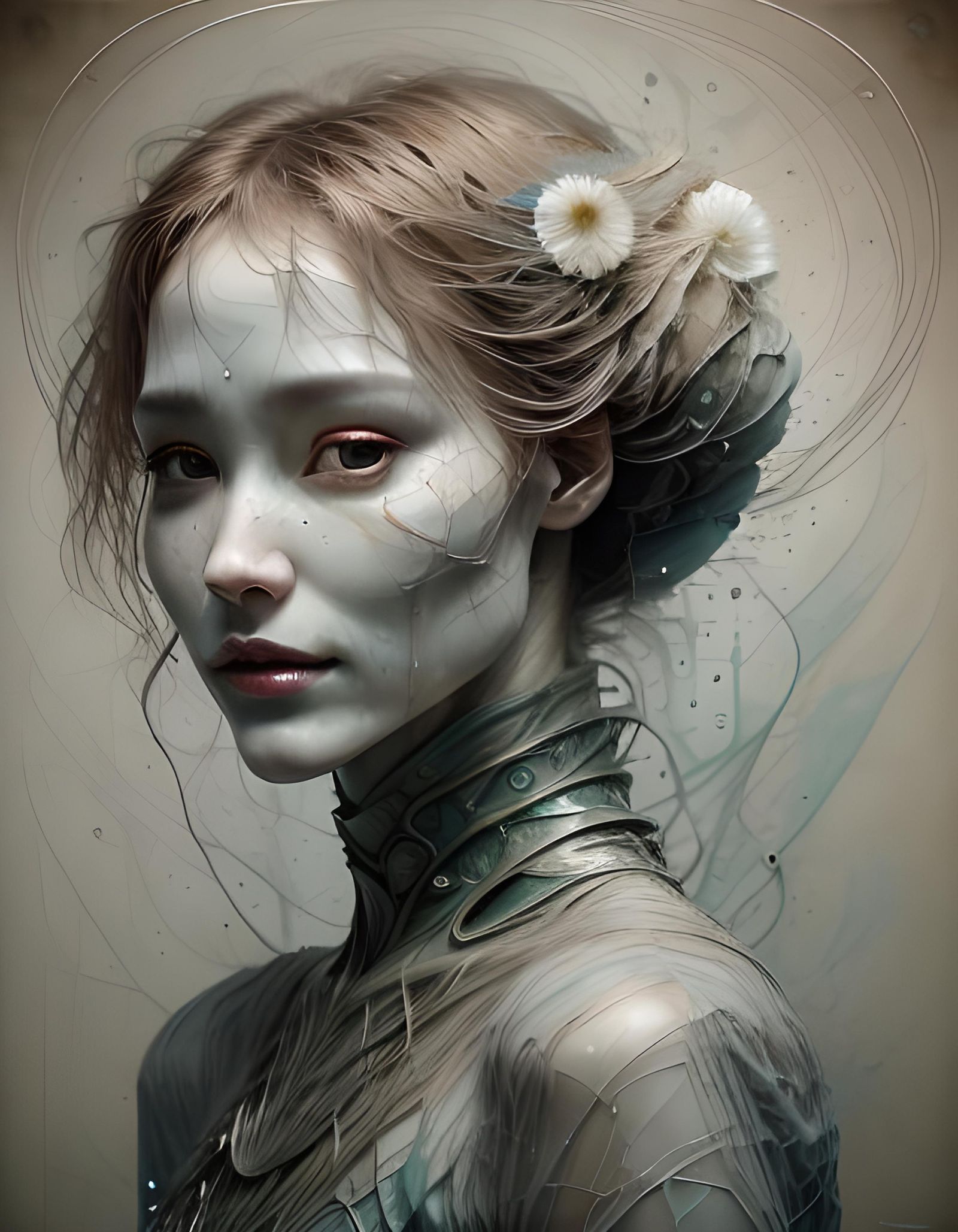 Ethereal Figures in Synthetic Fabric: A Biomechanical Poem