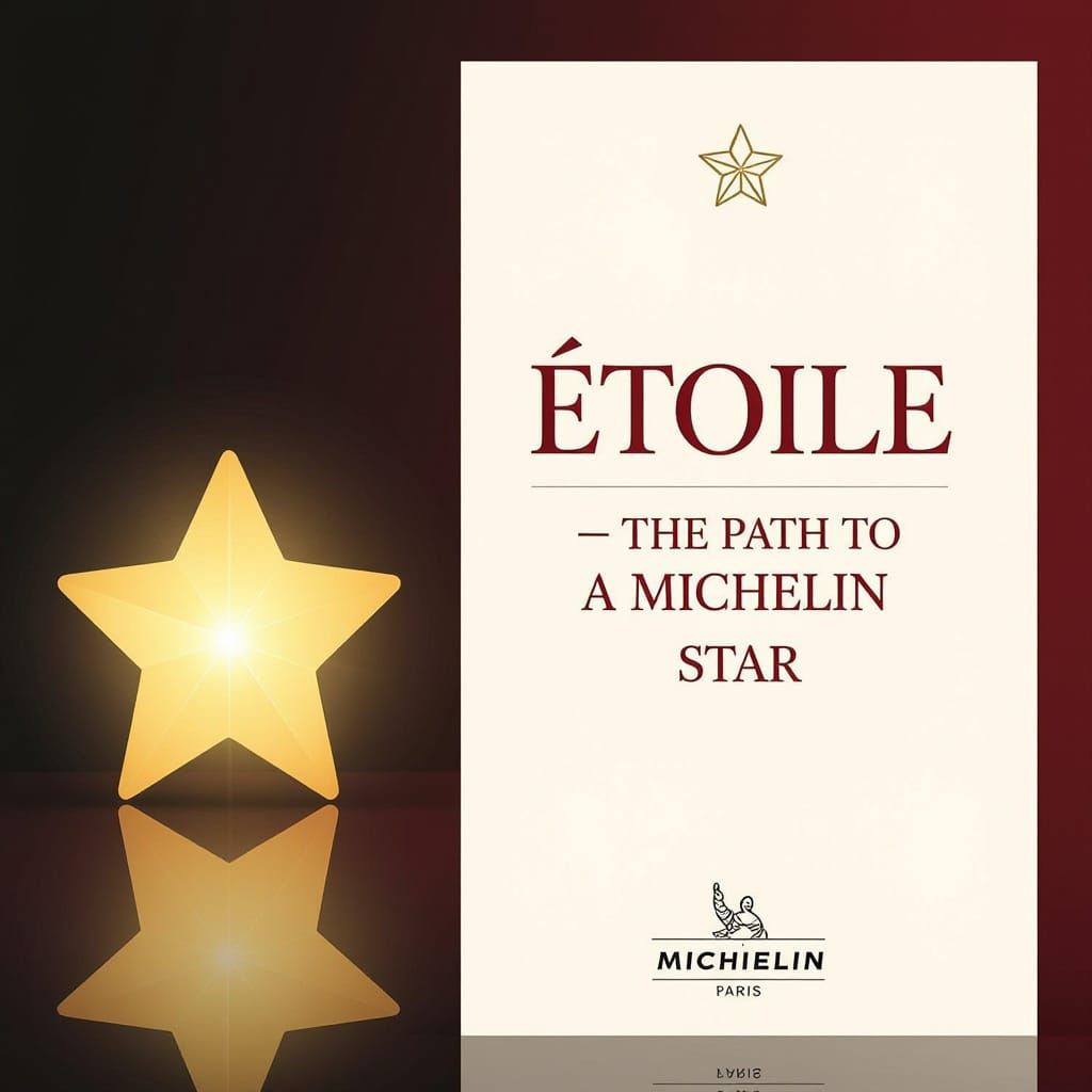 Étoile Magazine Cover: Golden Michelin Star & Luxury Design