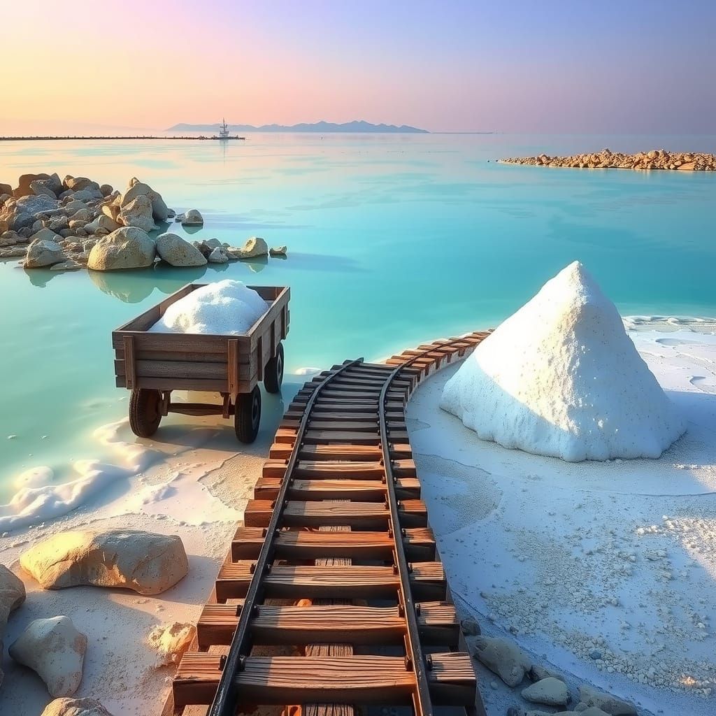 Salt flats, Piran, Slovenia