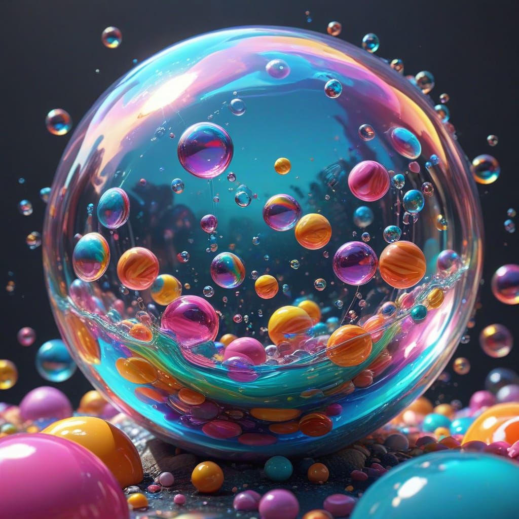 Vibrant Candy Wonderland