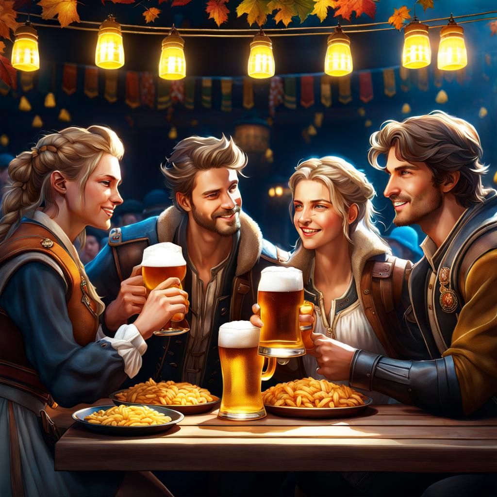 Fun at the beer festival