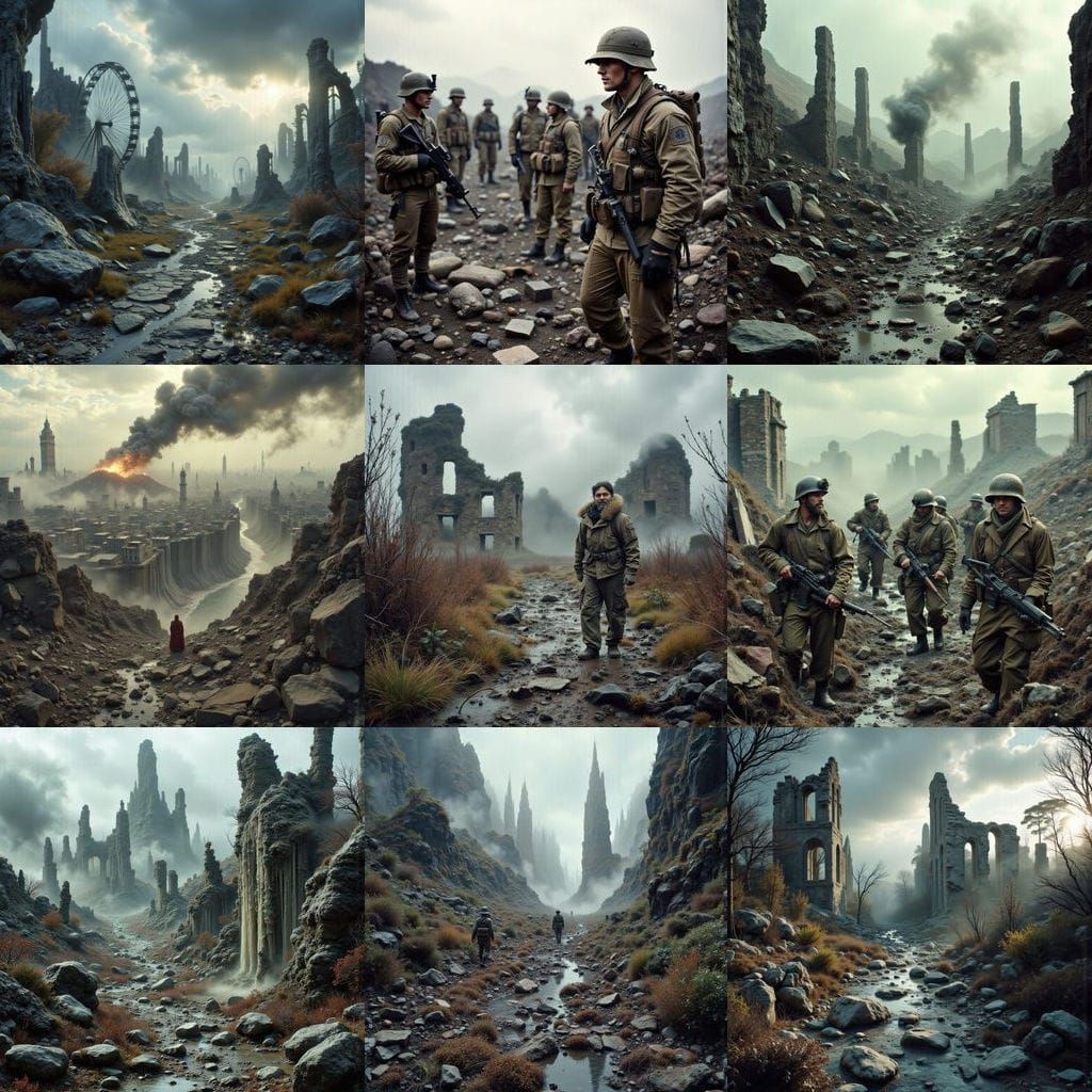 War's Timeless Echoes in a Cinematic Still