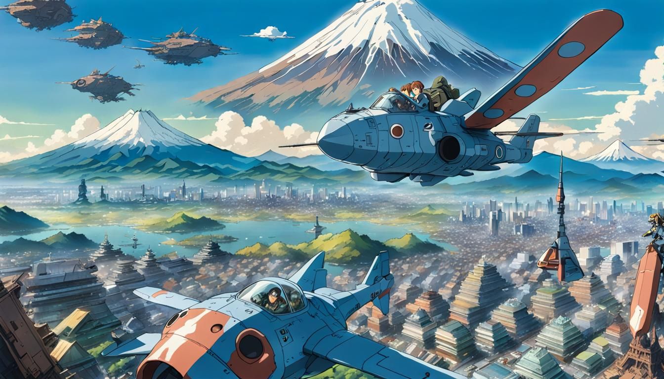 Fuji flyby