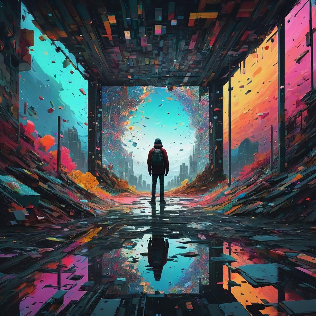 Surreal Digital Art Masterpiece in Hyper-Realistic 8K Resolu...