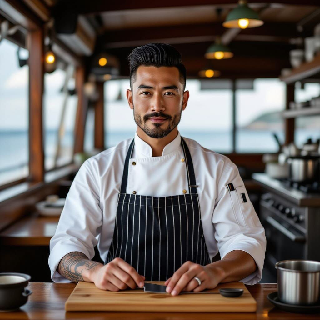 Ascetic Martial Arts Chef on Flying Ship