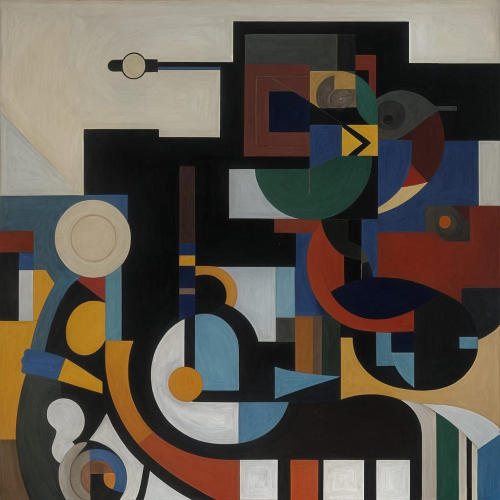 Modern Masterpiece with Intricate Parallax Depth