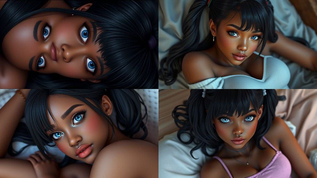 Goddess in a Dazzling Pose, Inspired by Anime and Concept Ar...