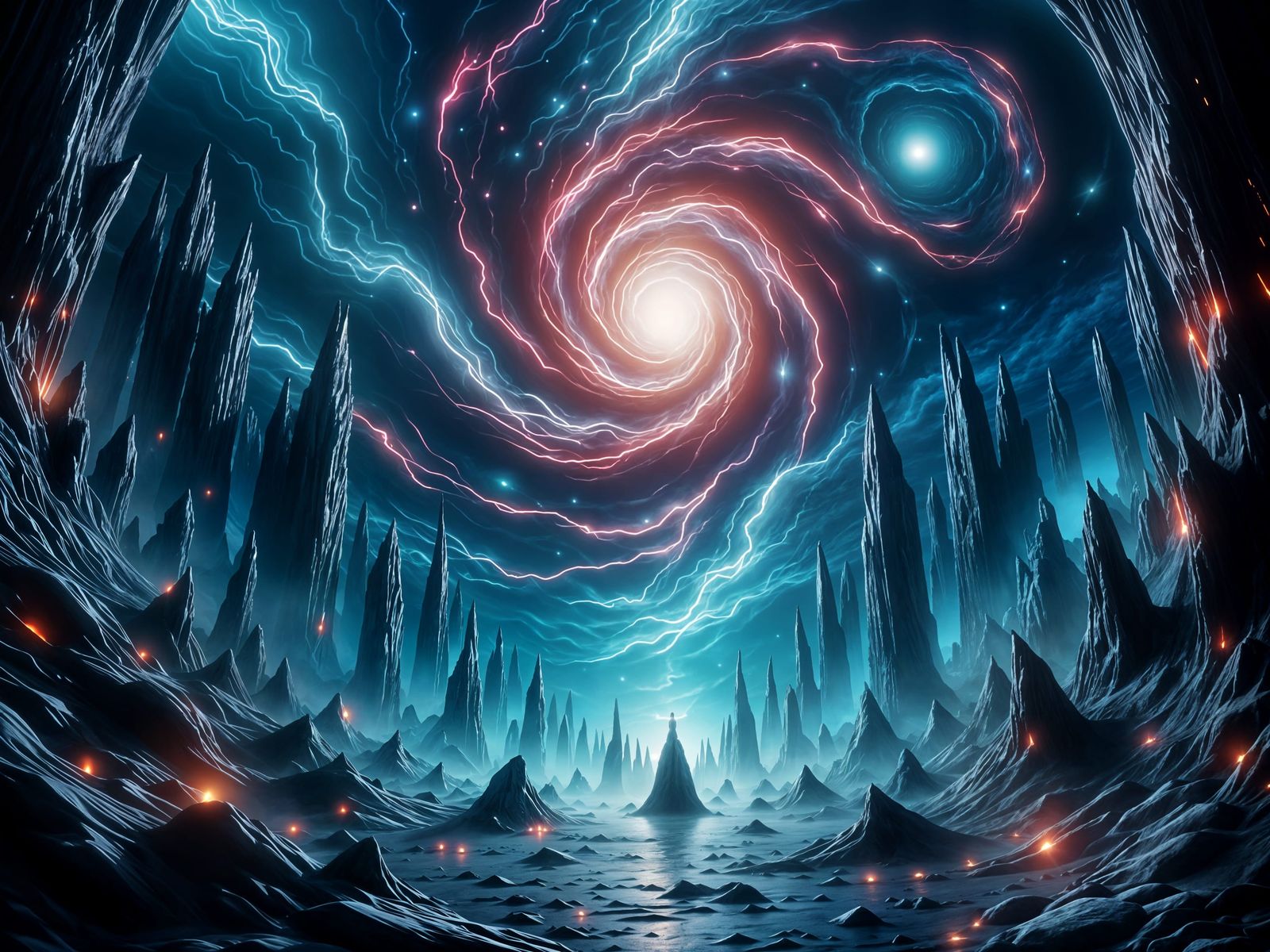 Surreal Dreamscape: Nightmares and Dreams Collide