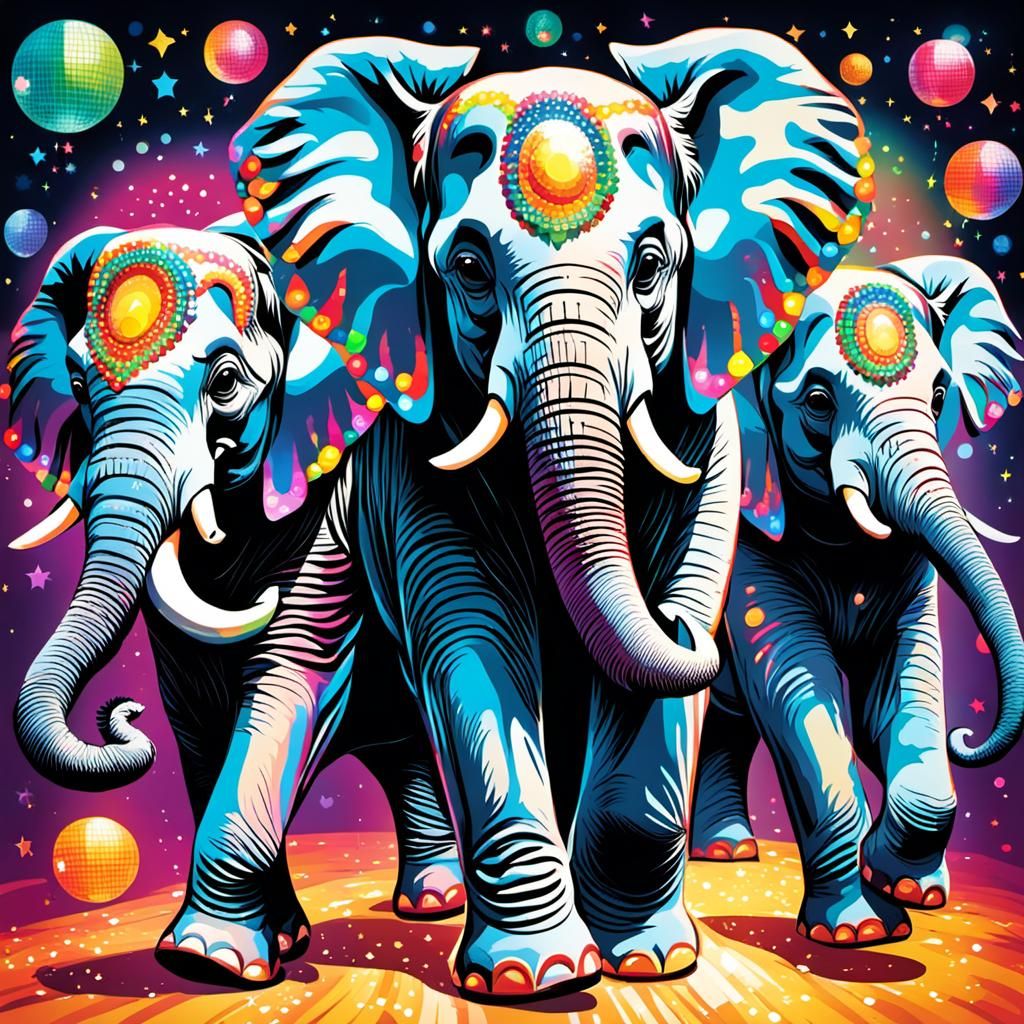 Stampede Of The Disco Elephants