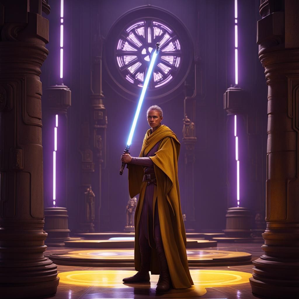 Jedi Knight Concept Art in Deep Color