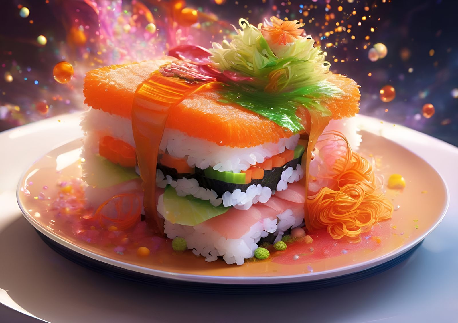 Sushi Cake