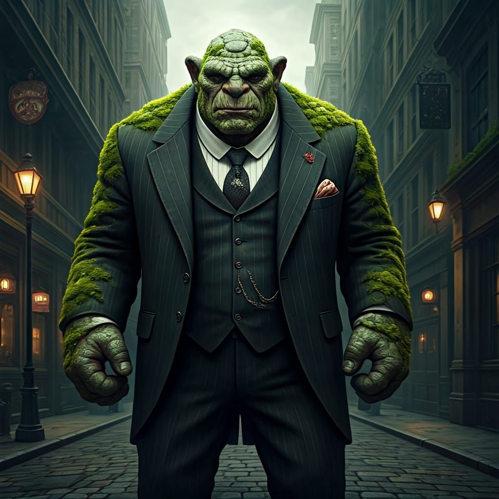 Mr. Thump, Mossia Boss of the City Rock Troll Clan.