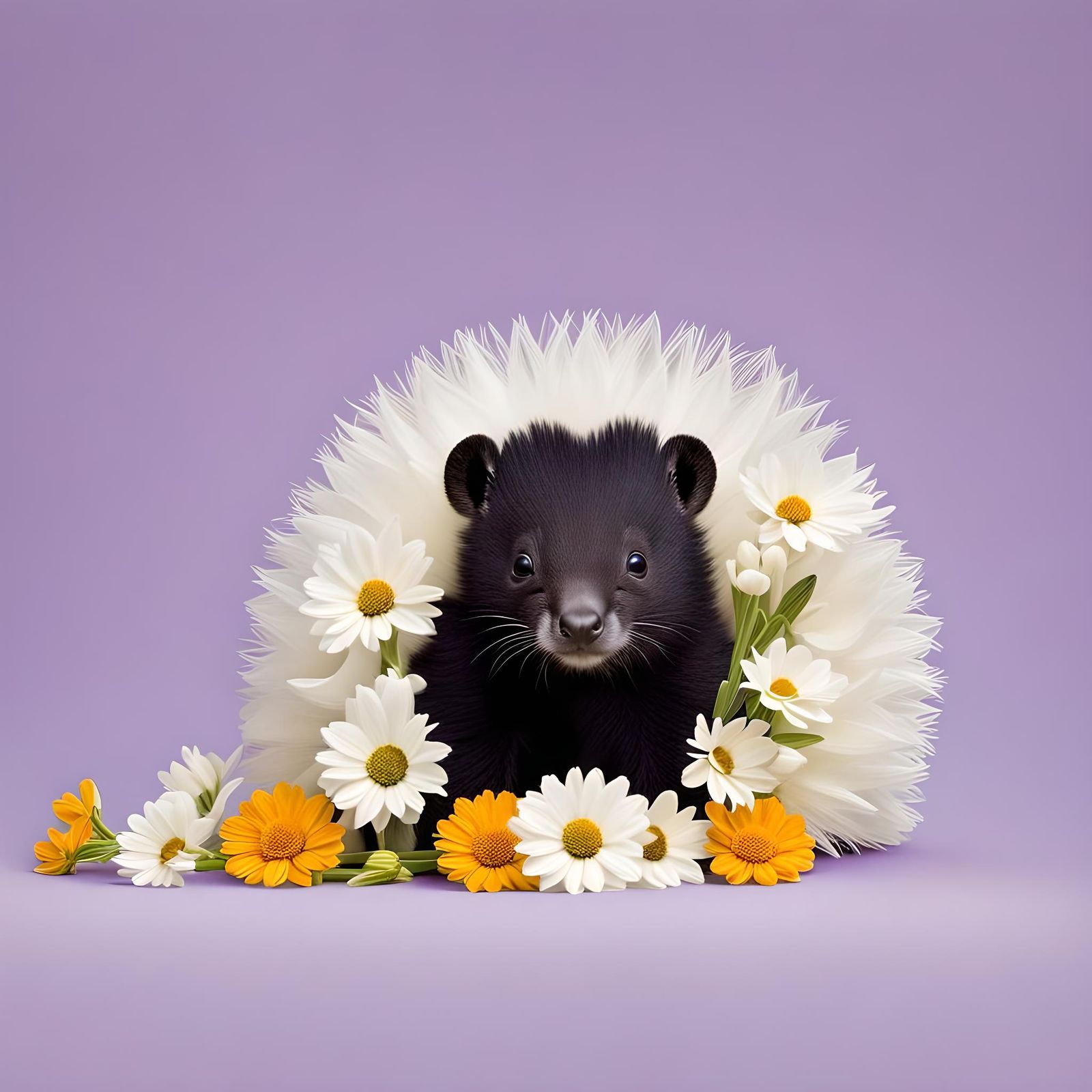 “He can call me a flower if he wants to” (Bambi’s skunk friend)  ( ๑ ˃̵ᴗ˂̵)و ♡