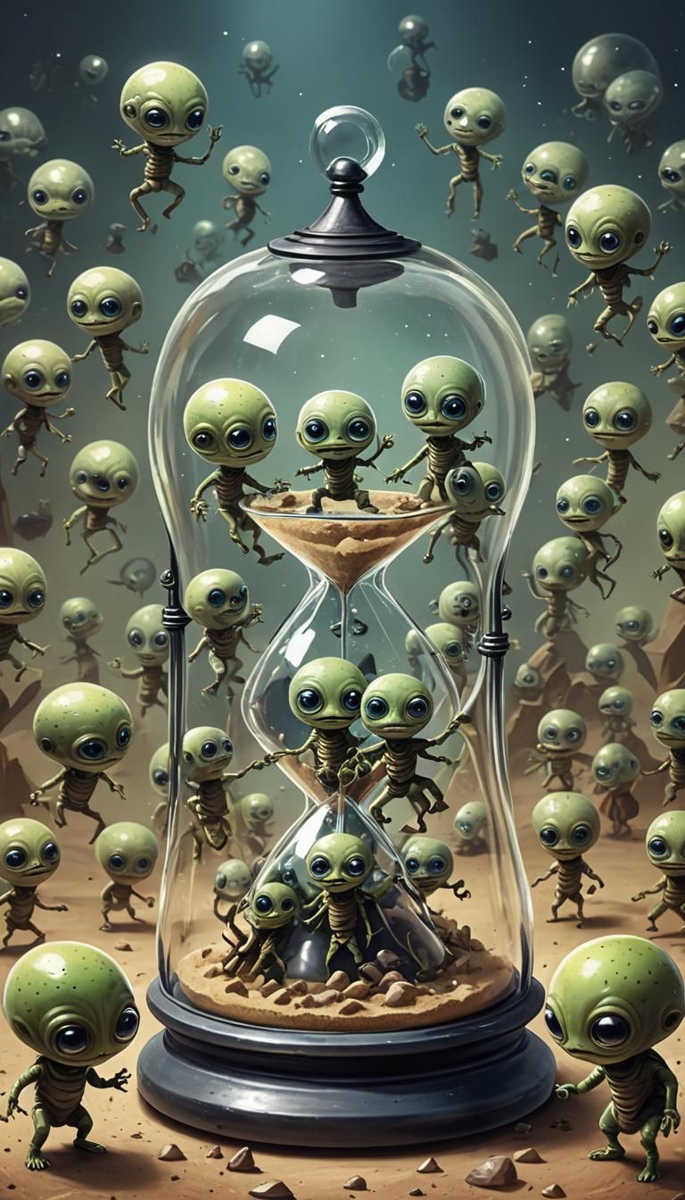 Hourglass and Aliens