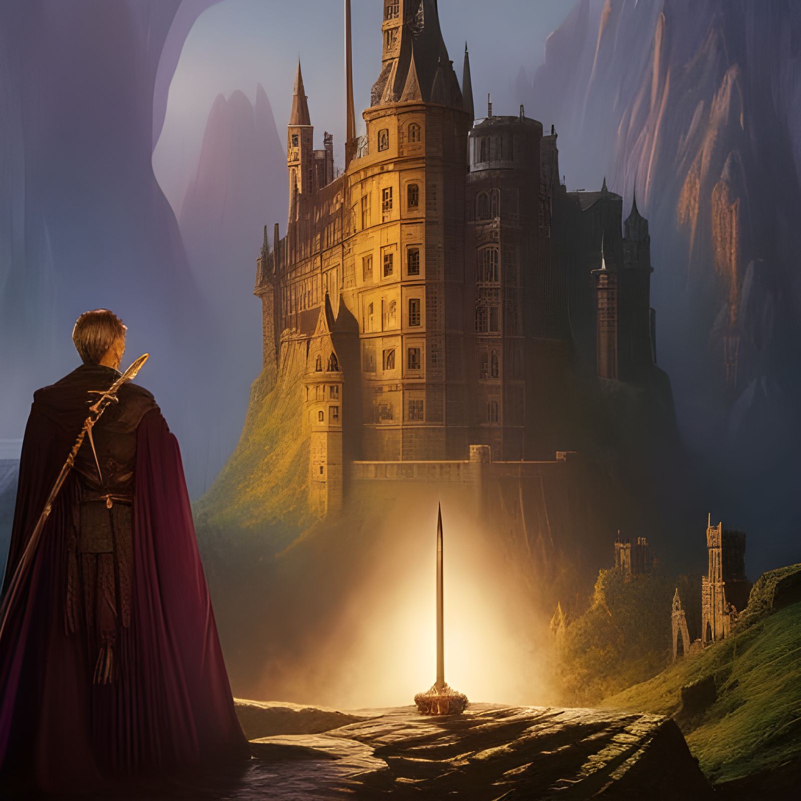 Merlin and Camelot Castle