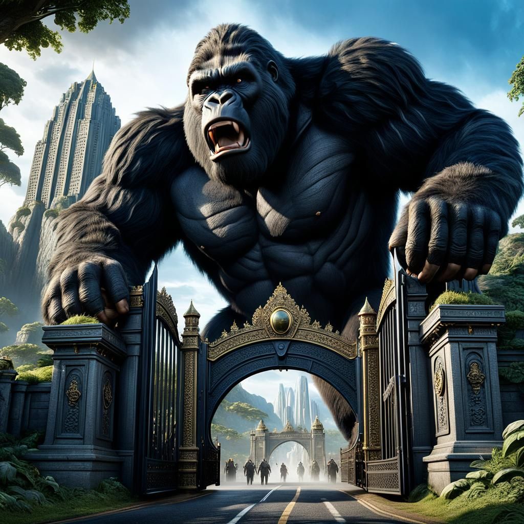 King Kong Revealed: Cinematic Matte Painting