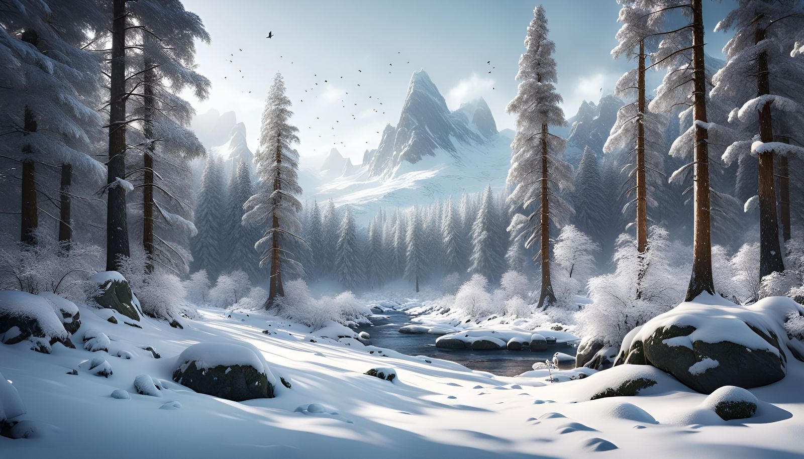 Snowy landscape