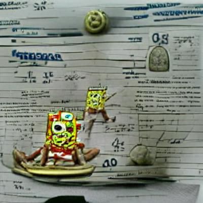 Spongebob AI Image