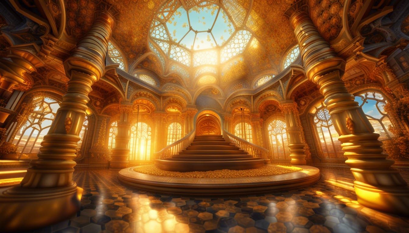 Enchanting Architecture in a Realm of Bees and Honey