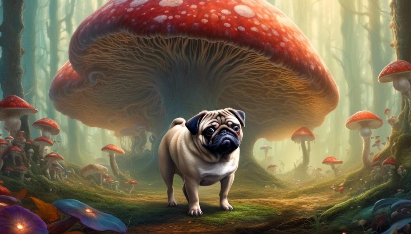 Pug's Fantasy Walk: Glass Sphere Forest