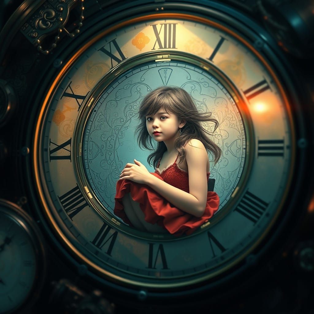 A Girl Trapped in Timeless Clockwork
