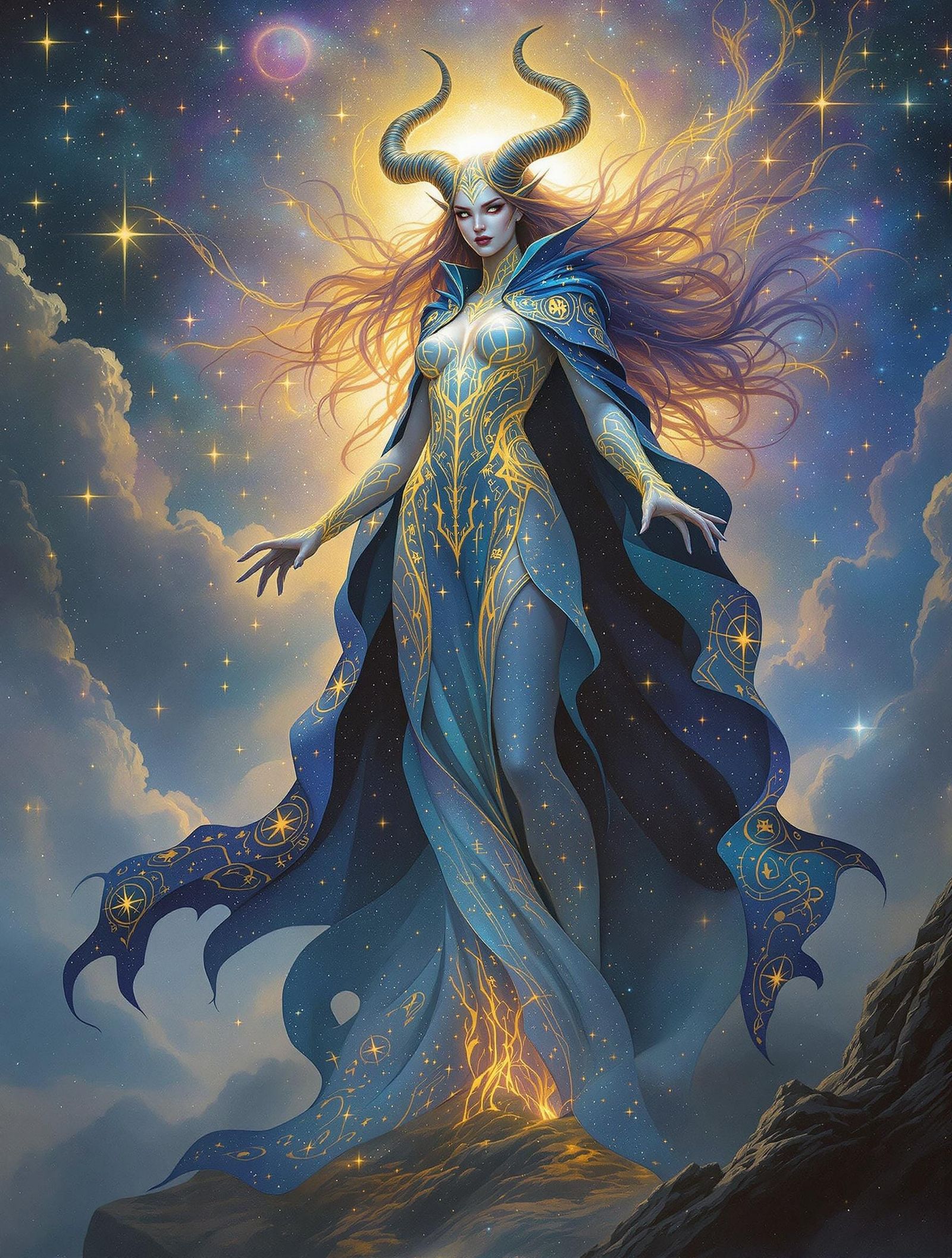 Ethereal Titaness of Cosmic Magic