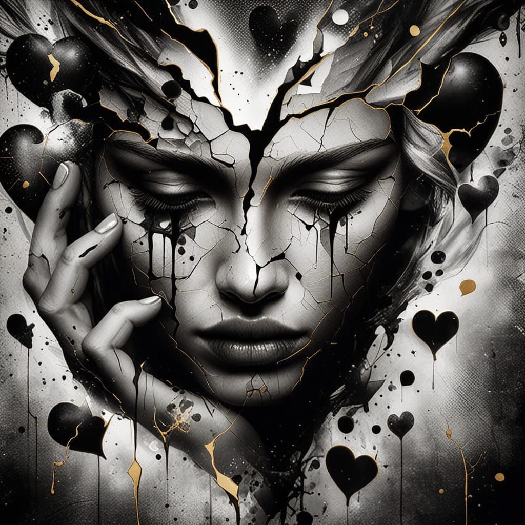 Heartbreak Visualized: An AI Interpretation