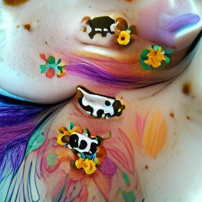 Peanut Butter Cow: An AI-Generated Creation