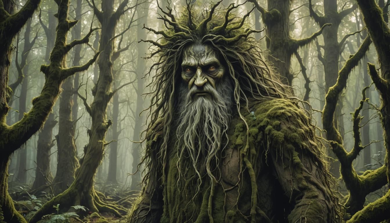 Aukan, Forest Spirit of Ukrainian Folklore