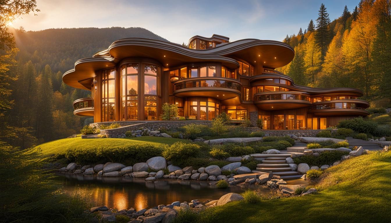 Mountain Home: Art Nouveau Rococo Architecture