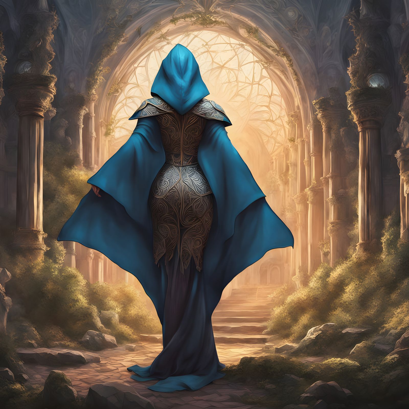 Fantastical Fiona in Vibrant, Deep Colors