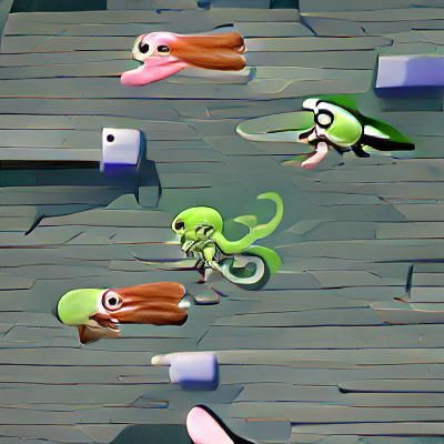 Squid Game AI Image