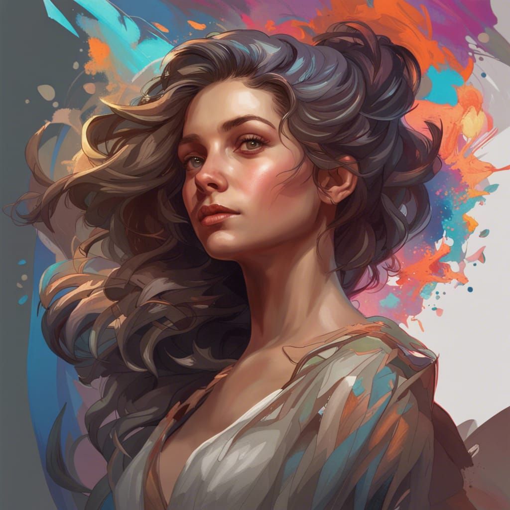 Hyperdetailed Portrait with Dynamic Lighting