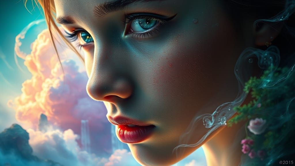 Ethereal Beauty in Dreamlike Realms