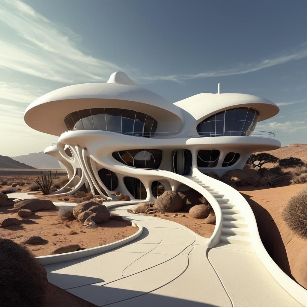 Futuristic house Series