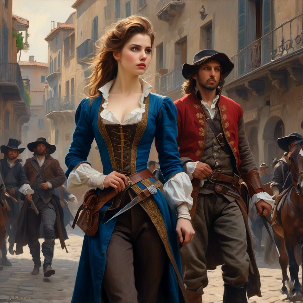 Anna Kendrick as Musketeer in Madrid: Dark Fantasy
