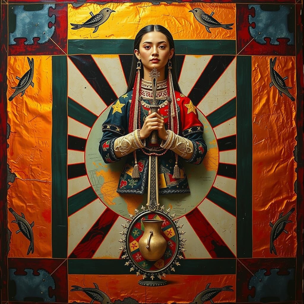 AI Generates Abstract Concepts of Genius and Beauty