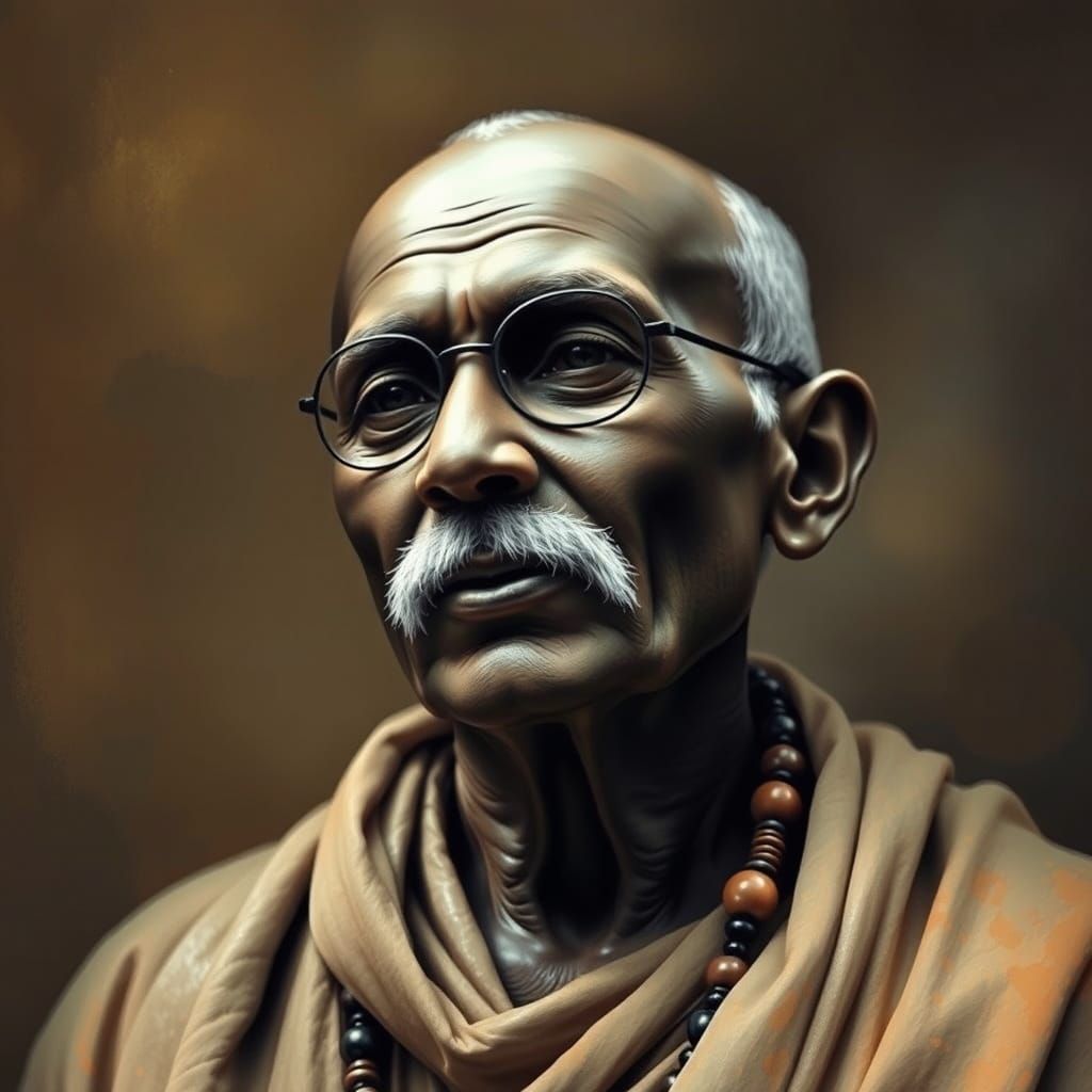 In sun-baked lands, where ancient wisdom sleeps,
A new light dawned, from depths where courage keeps.
Not for the nation...