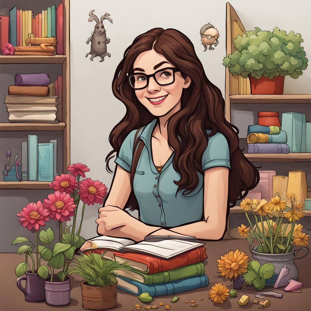 AI Image of a Teacher with Many Hobbies