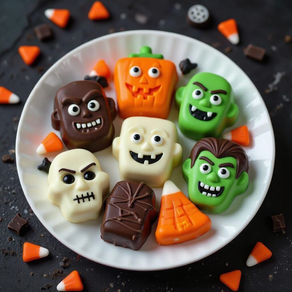 Halloween Candy Shaped Like Famous Movie Monsters