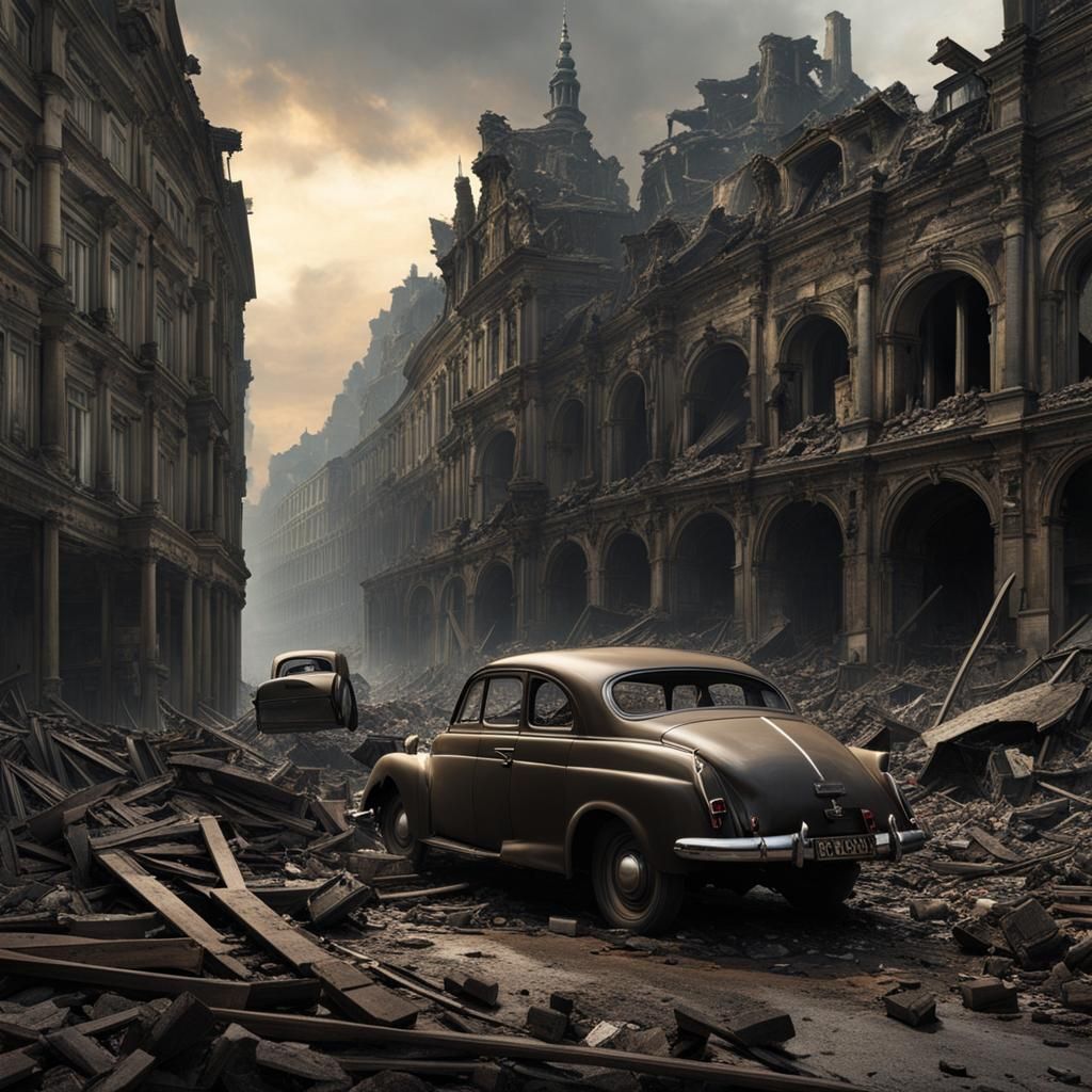 Post-Apocalyptic Road Trip in Germany: Doré-Rutkowski Style