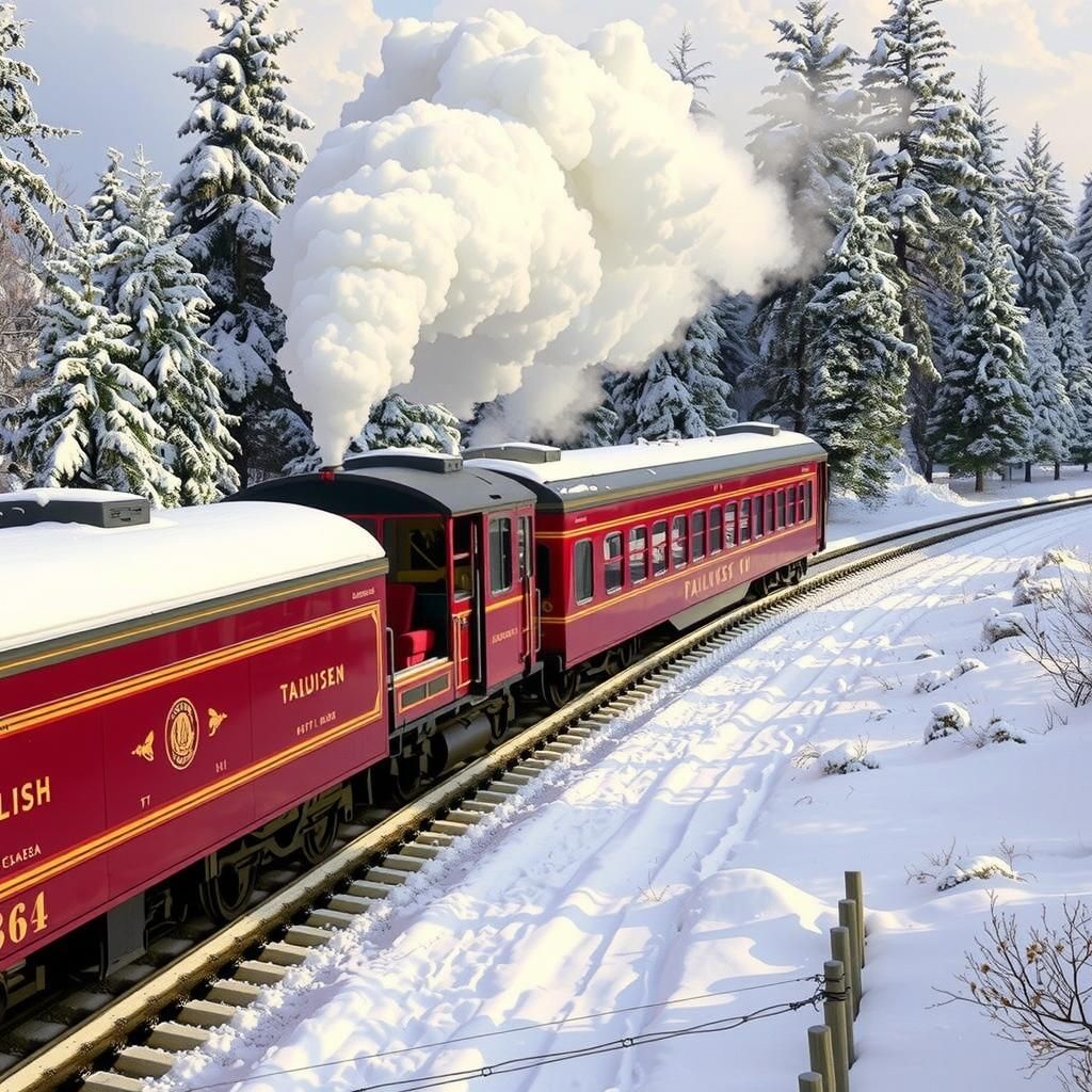 In the heart of a frigid Russian winter, the luxurious Orien...