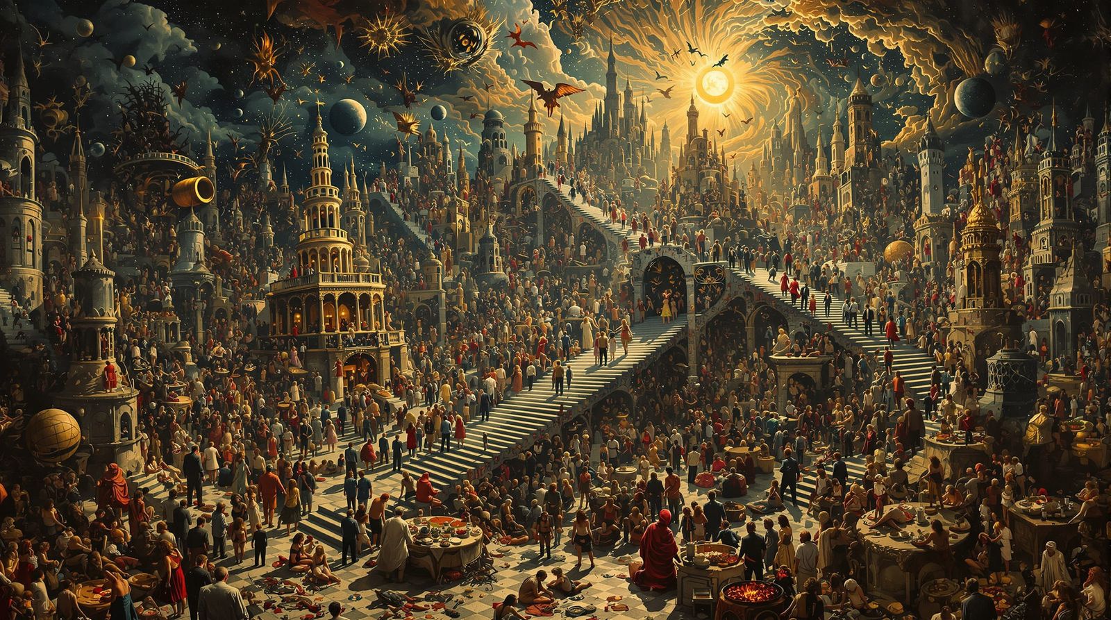 Absurdist Depiction of American Cultural Decline in Bosch St...