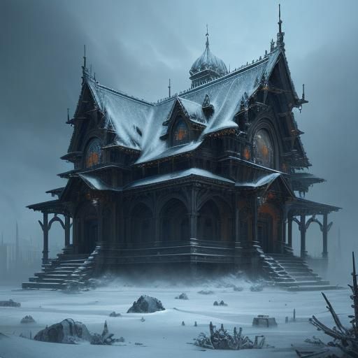 Frosted Relic: A Cinematic Digital Painting
